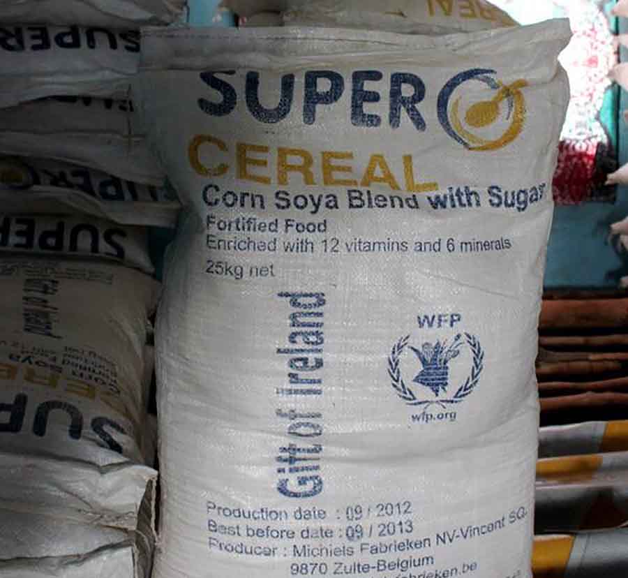 SUPER CEREAL, rice soya, blend fortified flour, 25kg