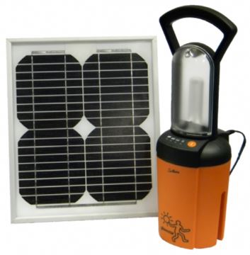 LANTERN rech. & solar (Sollatek GlowStar 7) 7W fluo compact