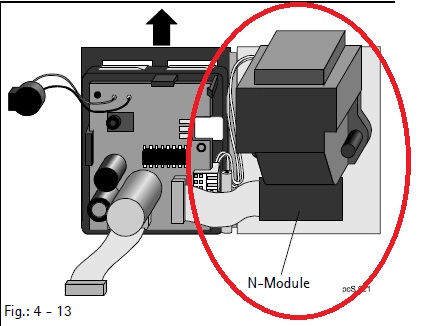 (pousse-seringue Perfusor) MODULE N alim., 3450 6683