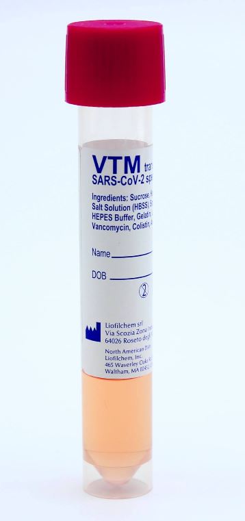 VIRAL TRANSPORT MEDIUM, TUBE, 3ml