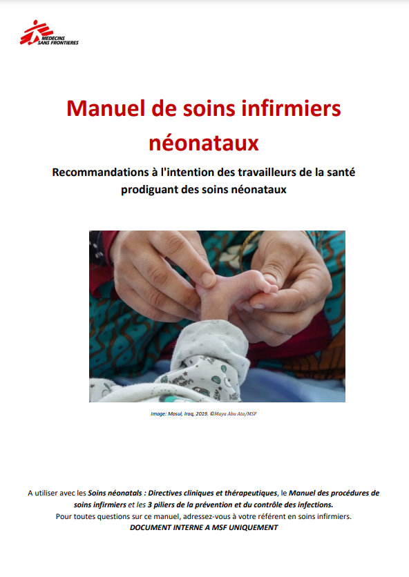 Manuel de soins infirmiers néonataux