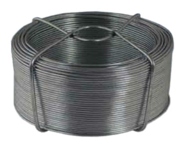 WIRE, galvanised steel, Ø 6mm, roll of 50m