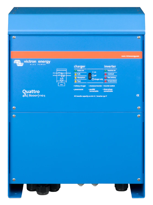 CHARGER-INVERTER (Victron Quattro) 48/230V 110A 8kVA