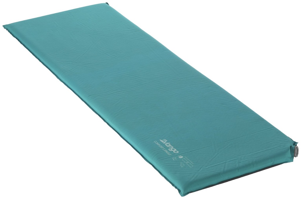 MATELAS camping, 65x190x4.5cm, isolant, auto-gonflant