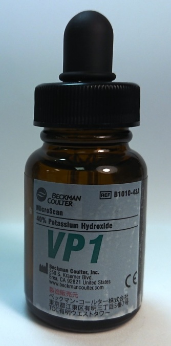 HYDROXIDE de POTASSIUM, 40%, 30ml (MicroScan B1010-43A)