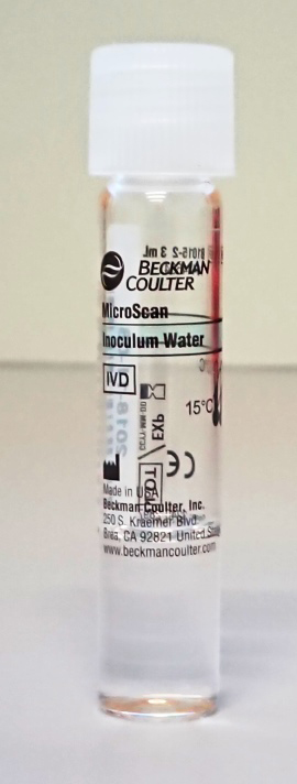 EAU D'INOCULATION, 3 ml fl. (MicroScan B1015-2)