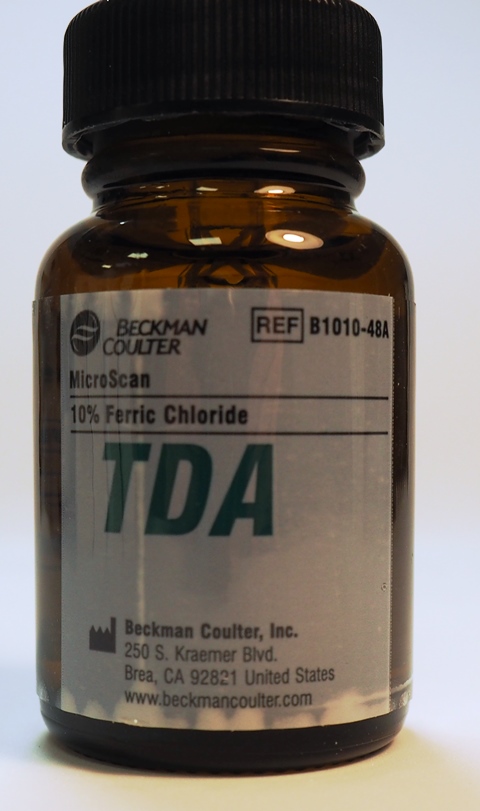 FERRIC CHLORIDE, 10%, 30ml, bot. (MicroScan B1010-48A)