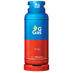 (LP gas cylinder) REFILL, 35kg, for cooking