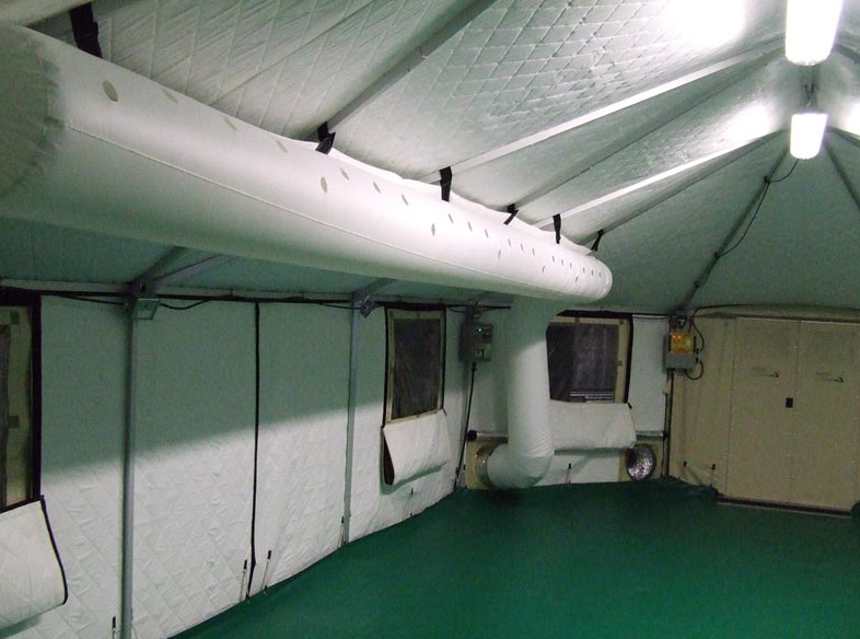 (Design Shelter MLH1950-78m²) AIR DISTRIBUTION SHAFT