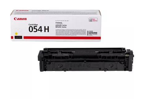 (Canon MF645Cx) CARTOUCHE TONER (054 H) jaune