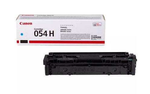 (Canon MF645Cx) CARTOUCHE TONER (054 H) cyan