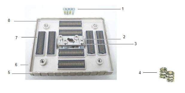 (ultrasound M-Turbo) TRANSDUCER NEST FRAME ASSY P07750