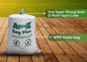 BAG food grade, polypropylene, 50 kg, 60x110 cm, 50pcs