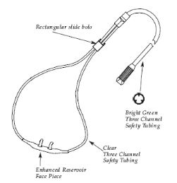 (conc. Nidek MAX 30) CANNULA w 2m TUBING, 9251-8780