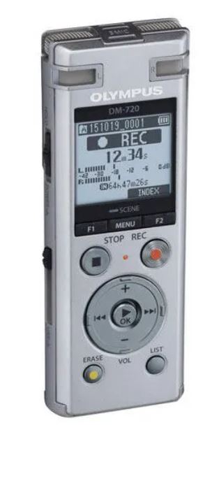 DICTAPHONE numerique, 4Go, sans mic./ecouteur externe