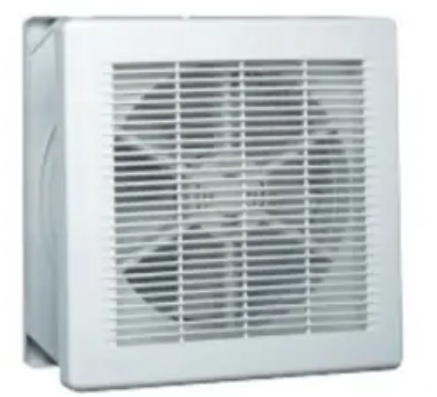 FAN exhaust type, square, 30x30x12cm, wall mount