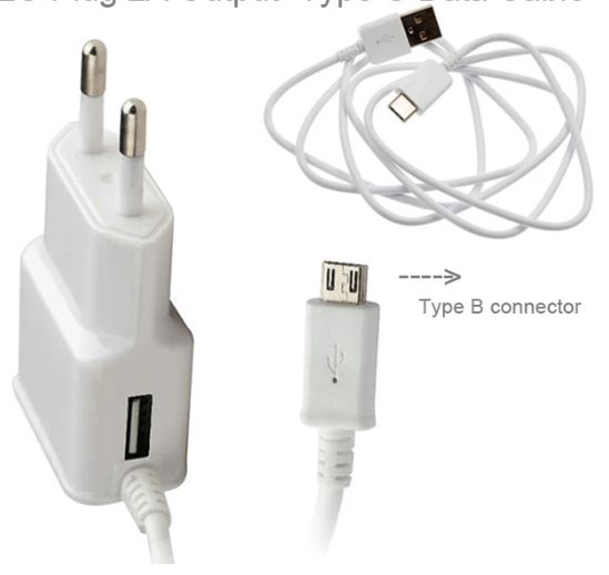 CHARGER USB-B, 9V/1.67A, 50-60hz, for mobile phone