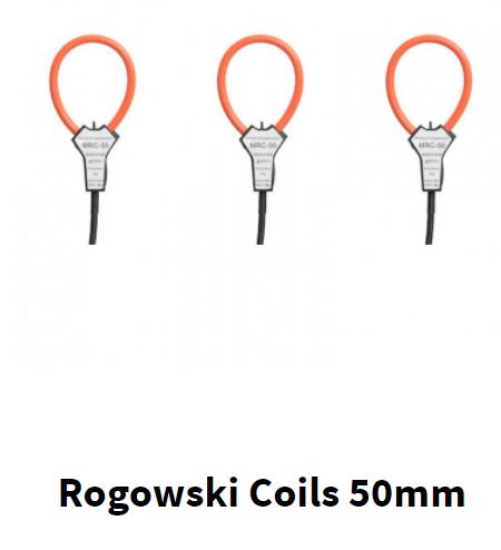 (Emonio P3) ROGOWSKI SONDE DE COURANT, 50mm, jeu de 3