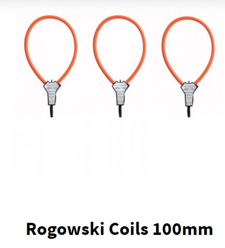 (Emonio P3) ROGOWSKI SONDE DE COURANT, 100mm, jeu de 3