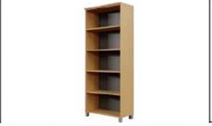 SHELVES, wood, 2074x800x390 mm (HxWxD) + 5 plates