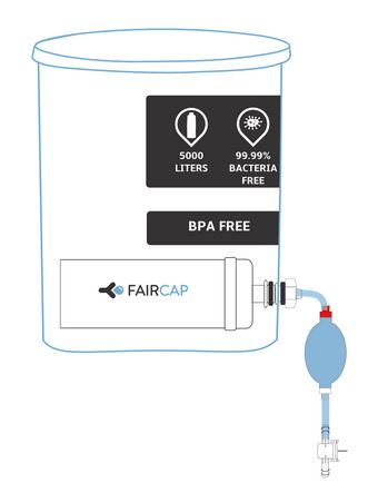 FILTRE A EAU (Faircap) 0.01µm, pour maison