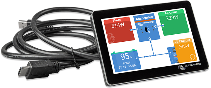 (Victron) PANNEAU DE CONTROLE (GX Touch 50)