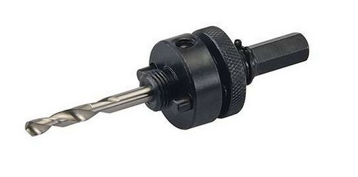 HOLESAW CHUCK, Ø32-152mm + pilot drill