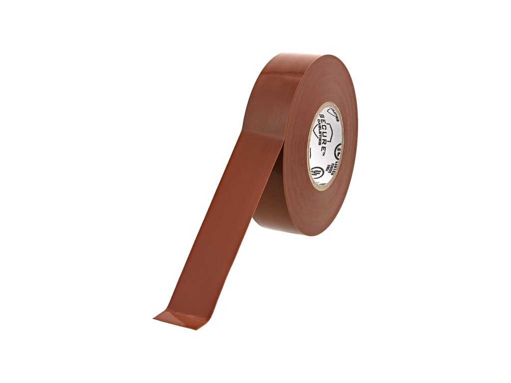 TAPE adhesive, 19mmx33m, brown, roll
