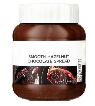 CHOCOLATE SPREAD hazelnut, ±350g, jar