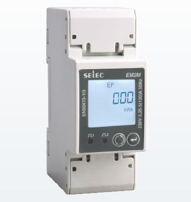 ENERGY METER kWh (Selec EM2M-1P-C-100A) 276V AC, 100A