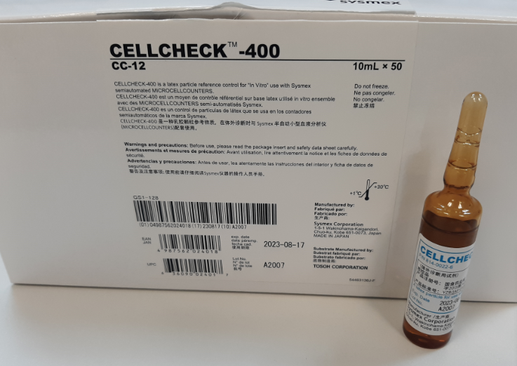 (HA Sysmex XP300) CELL CHECK 400, amp. 10ml, 814-0012-9