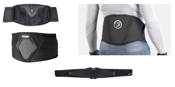 PROTECTION BELT lumbar, size XXL, for motorbike