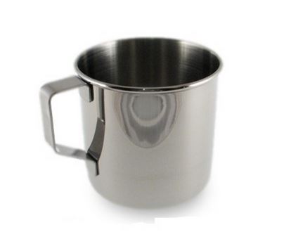 TASSE, inox, Ø8cm