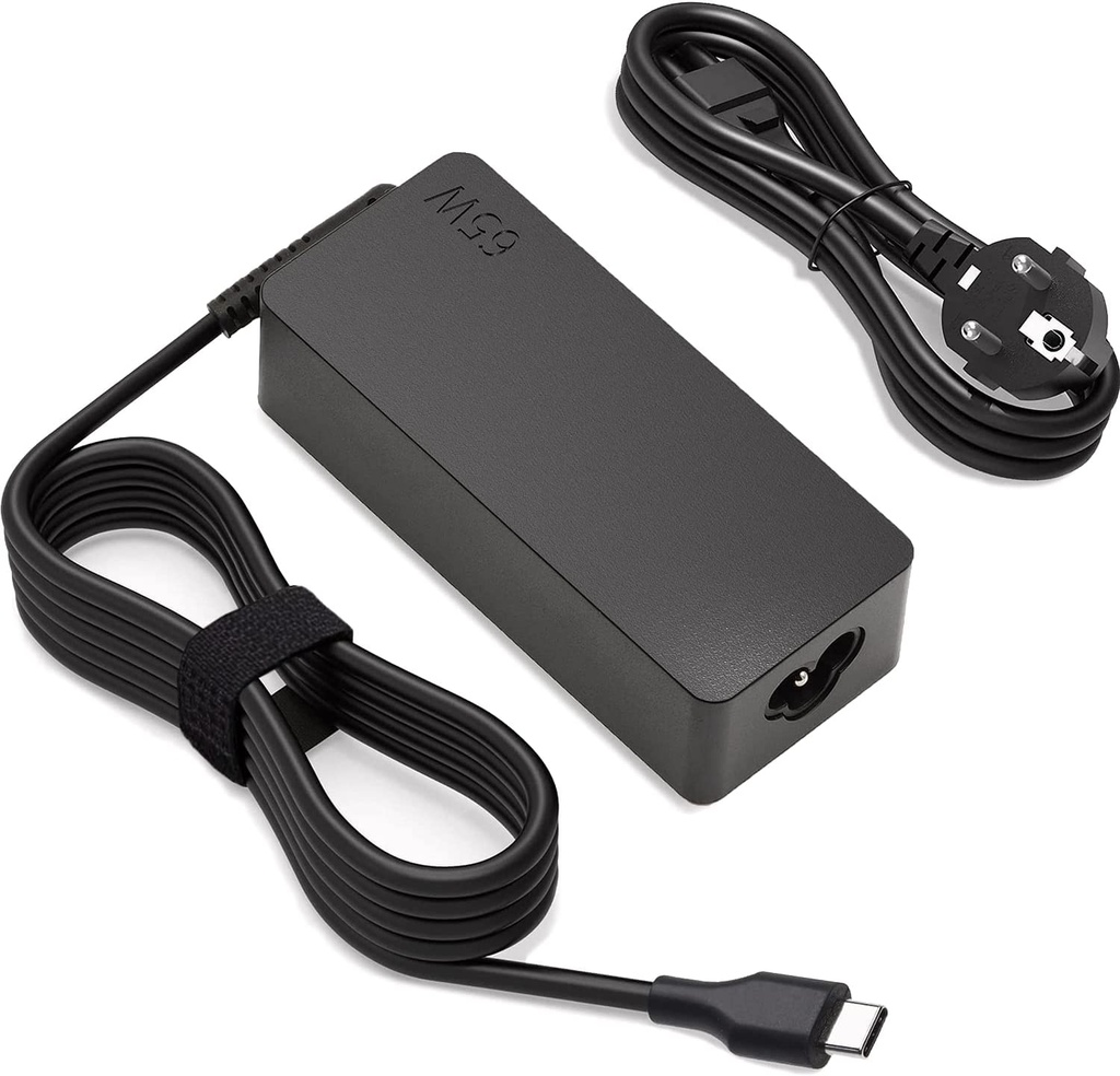 (Lenovo T14) ADAPTER power supply, 65W, USB-C tip