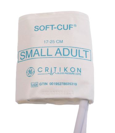 (Dinamap) CUFF ADULT S white/blue17-25cm 2T-Dinaclick s.p.