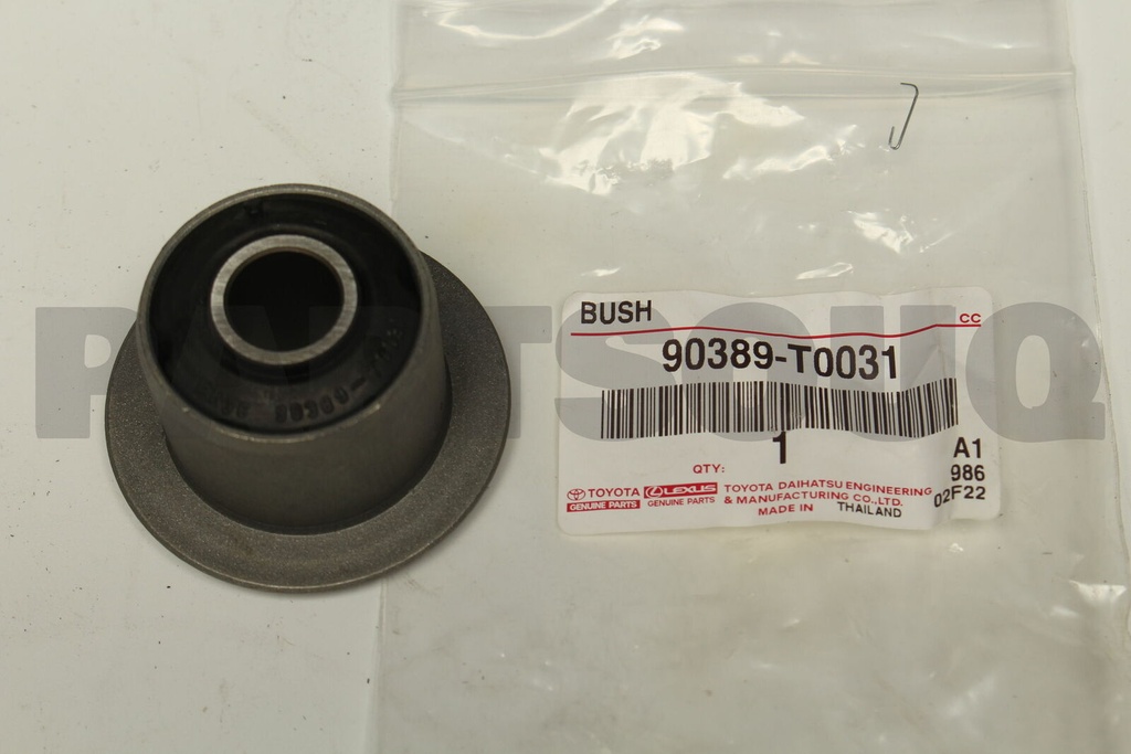 BUSH, rear spring leaf, GUN125