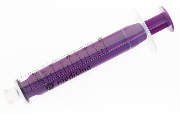 ENTERAL SYRINGE ENFit, 10 ml, washable