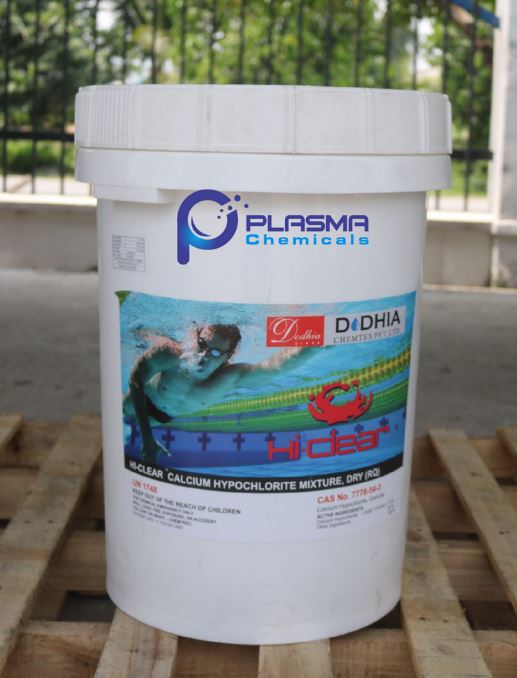 CHLORINE Hi-Clear 70%, 45kg, white powder, bucket