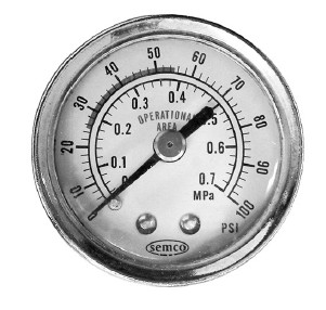 (Semco MR-10/MR-08) PRESSURE GAUGE