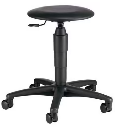 TABOURET pivotant, acier, Ø ±35cm hauteur ±40/85cm