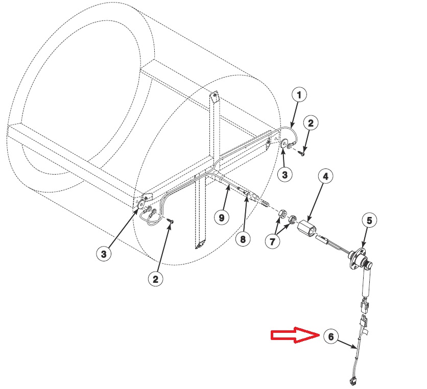 (IPSO DR35) MOISTURE SENSOR HARNESS