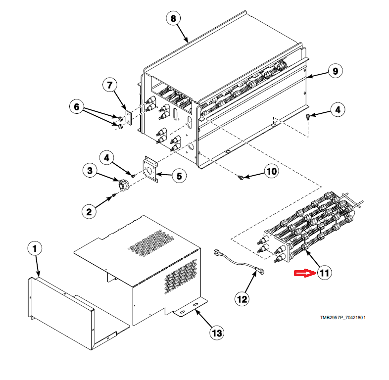 (IPSO DR35) HEATER ELEMENT