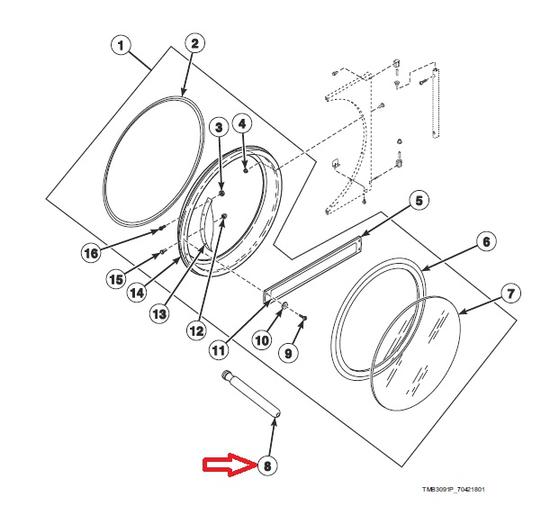 (IPSO DR35) DOOR GLASS INSTALLATION TOOL