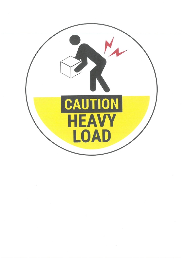 LABEL HANDLING "heavy load", A7