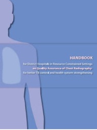 [L012XRAX13E-P] Handbook for District hospitals... chest radiography for TB