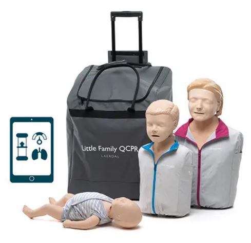 PACK FAMILLE LITTLE, QCPR par âge,claire (Laerdal 136-01050)