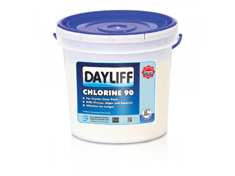 CHLORINE 90 TCCA, 90% (Dayliff) 5kg, powder