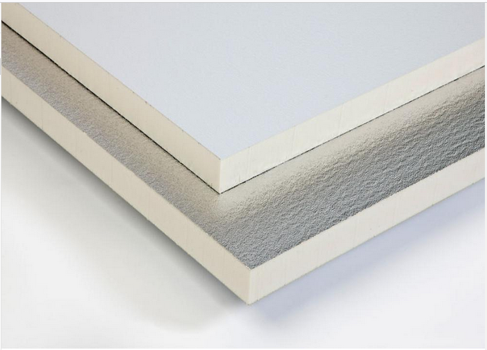 THERMAL INSULATION panel, PU, 120x250x8cm, straight edge