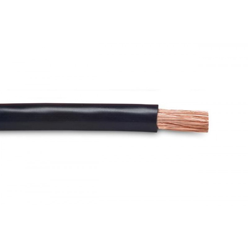 BATTERY CABLE, 70mm², black, w/o connectors, per meter