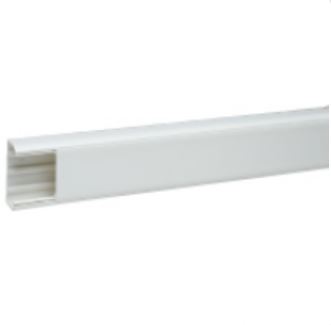 GOULOTTE (DLP-D) PVC, 105x50mm, blanc, longueur de 2m